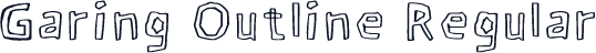 Garing Outline Regular