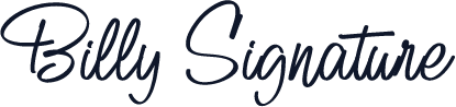 Billy Signature