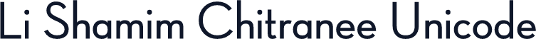 Li Shamim Chitranee Unicode