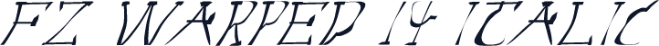 FZ WARPED 14 ITALIC