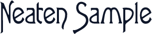 Neaten Sample