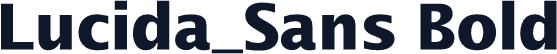 Lucida_Sans Bold