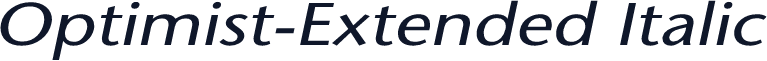 Optimist-Extended Italic