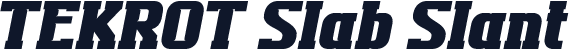 TEKROT Slab Slant
