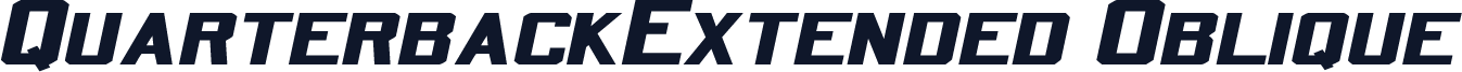 QuarterbackExtended Oblique