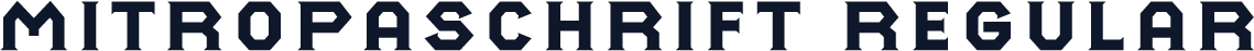 Mitropaschrift Regular