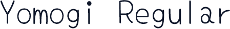 Yomogi Regular