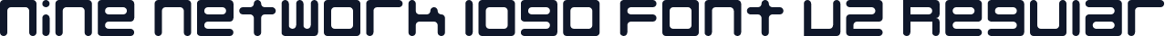 Nine Network logo font v2 Regular