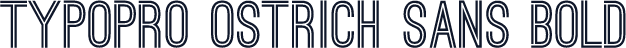 TypoPRO Ostrich Sans Bold