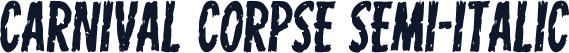 Carnival Corpse Semi-Italic