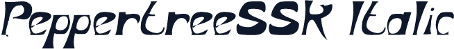 PeppertreeSSK Italic