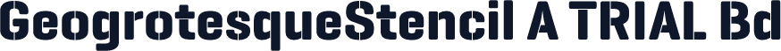 GeogrotesqueStencil A TRIAL Bd