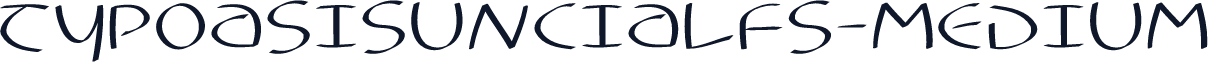 TypoasisUncialFS-Medium