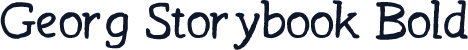 Georg Storybook Bold