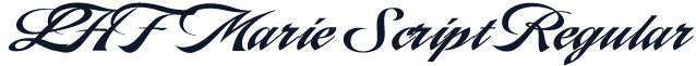 LHF Marie Script Regular