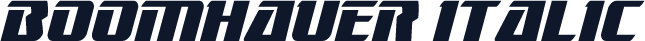 Boomhauer Italic