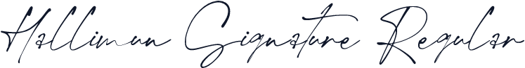 Hallimun Signature Regular