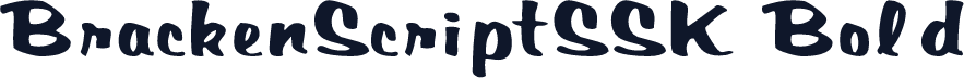BrackenScriptSSK Bold