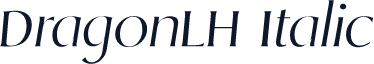 DragonLH Italic