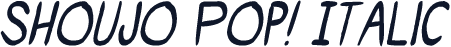 Shoujo Pop! Italic