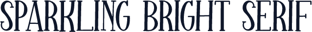 Sparkling Bright Serif