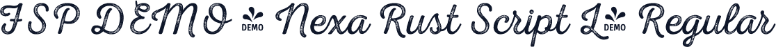 FSP DEMO - Nexa Rust Script L4 Regular