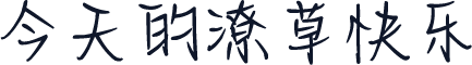 今天的潦草快乐