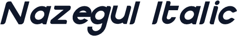 Nazegul Italic