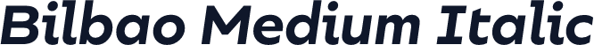 Bilbao Medium Italic