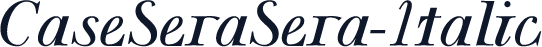 CaseSeraSera-Italic