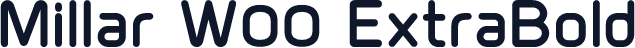 Millar W00 ExtraBold