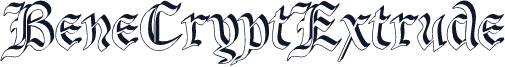 BeneCryptExtrude