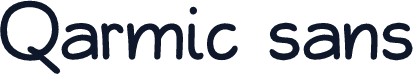 Qarmic sans
