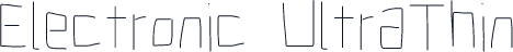 Electronic UltraThin