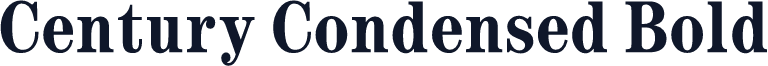 Century Condensed Bold