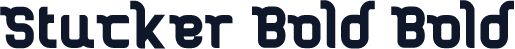 Stucker Bold Bold