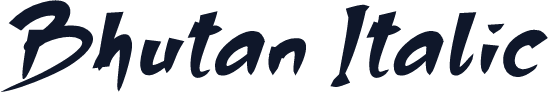 Bhutan Italic