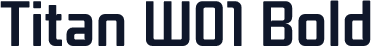 Titan W01 Bold