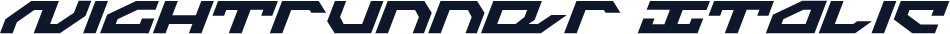 Nightrunner Italic
