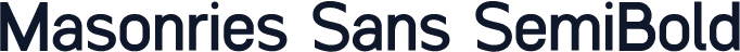 Masonries Sans SemiBold