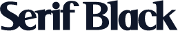 Serif Black
