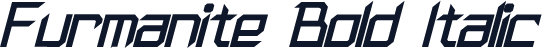 Furmanite Bold Italic