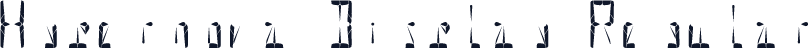 Hypernova Display Regular