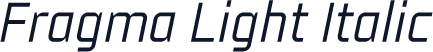 Fragma Light Italic