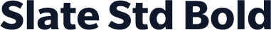 Slate Std Bold