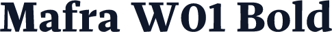 Mafra W01 Bold