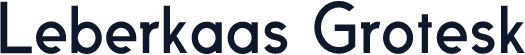 Leberkaas Grotesk