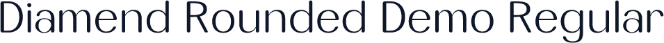 Diamend Rounded Demo Regular