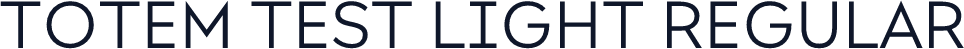 Totem TEST Light Regular