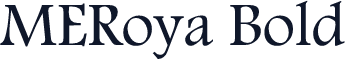 MERoya Bold